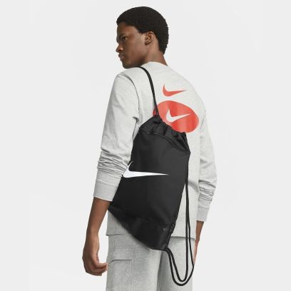 Sac à cordelettes Nike Brasilia Noir