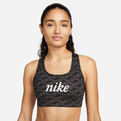 Brassières Nike Swoosh Icon Clash Medium-Support Non-Padded Allover-Print pour Femme - DQ5121-010