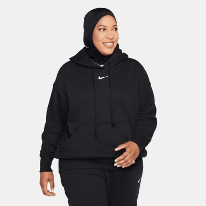 Sweat à capuche oversize Nike Sportswear Phoenix Fleece Noir pour Femme DQ5860-010