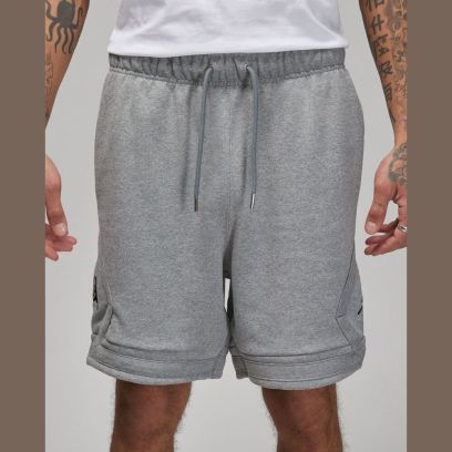 short jordan flight fleece gris pour homme dq7472 092