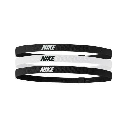 lot de 3 bandeaux nike elastic noir blanc dr5205 036