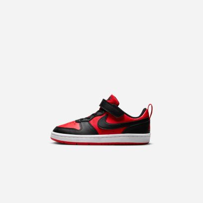 chaussures nike court borough low noir enfant dv5457 600