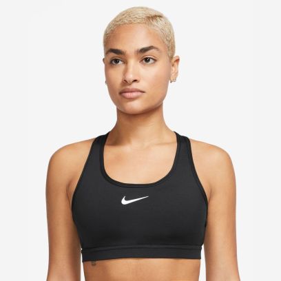 brassiere nike swoosh medium support noir femme dx6821 010