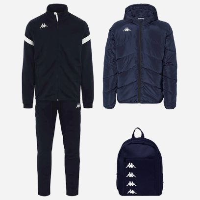 Ensemble Kappa Dalcito pour Enfant. Ensemble de survêtement + Sac à dos + Veste doublée (3 pièces)