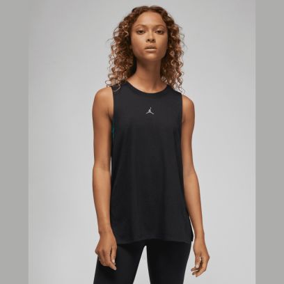 Camiseta sin mangas Nike Jordan Negro para mujer
