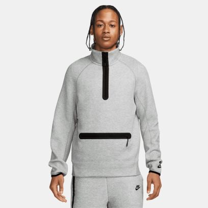Sweat 1/2 Zip Nike Sportswear Tech Fleece Gris pour Homme FB7998-063