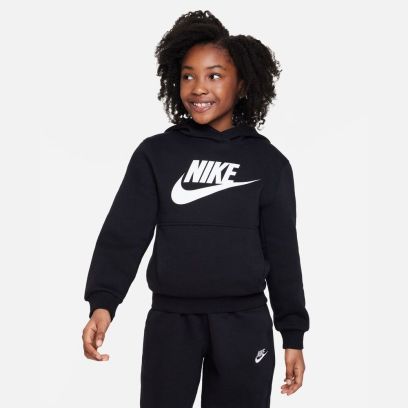 sweat capuche nike sportswear noir enfant fd2988 010