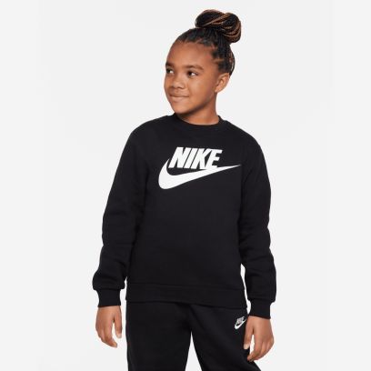 sweat nike sportswear club fleece noir enfant fd2992 010