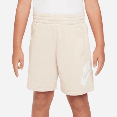 short nike sportswear club fleece beige enfant fd2997 126