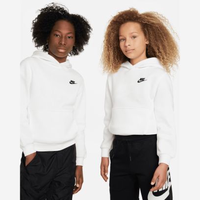 sweat a capuche nike sportswear club fleece enfant fd3000 100