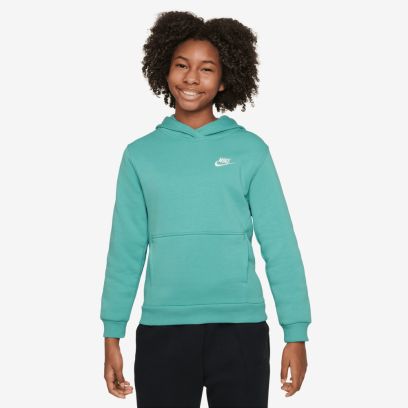 sweat capuche nike sportswear club fleece enfant fd3000 300