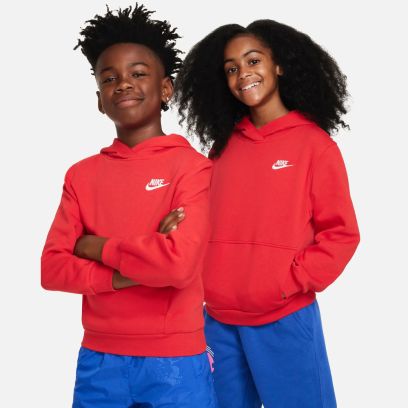 sweat a capuche nike sportswear club fleece enfant fd3000 657
