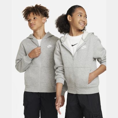 sweat zippe a capuche nike sportswear club fleece fd3004 063