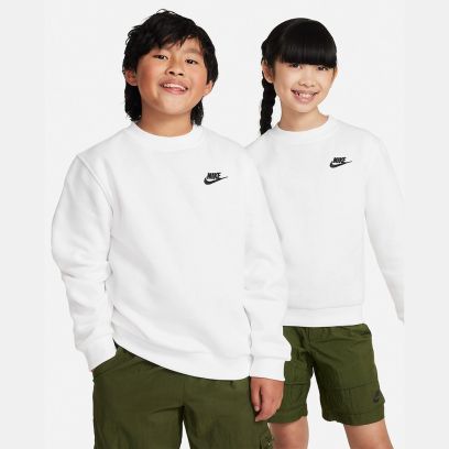 sweat shirt nike sportswear club fleece enfant fd3006 100