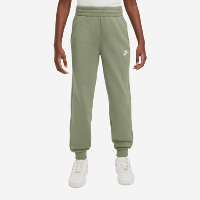 bas jogging nike sportswear club fleece vert enfant fd3008 386