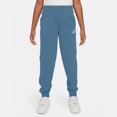 bas jogging nike sportswear club fleece bleu enfant fd3008 429