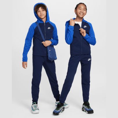 ensemble de survetement nike sportswear bleu enfant fd3072 480