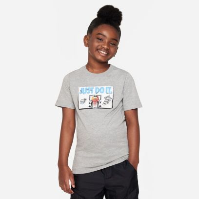 t shirt nike sportswear gris pour enfant fd3964 063