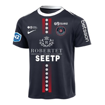 Spiel-Trikot Nike RC Pays de Grasse Marineblau für kind