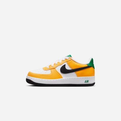 chaussures nike air force 1 jaune pour enfant fn8008 700