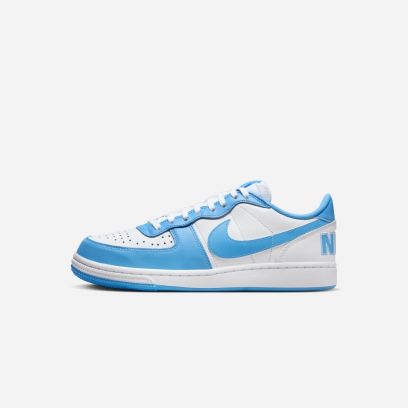 chaussures nike terminator low bleu et blanc homme fq8748 412