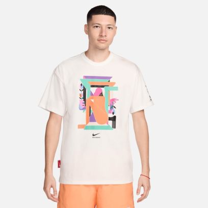 t shirt nike sportswear beige homme fv3728 133