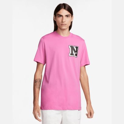 t shirt nike sportswear rose homme fv3772 621