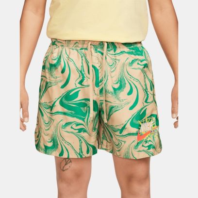 sshort nike sportswear woven vert jaune homme fz2234 252