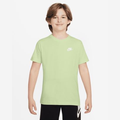 t shirt nike sportswear vert enfant fz5177 303