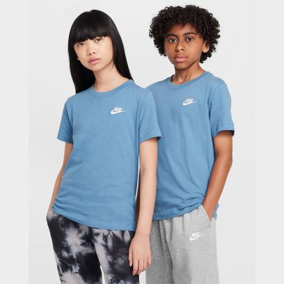 t shirt nike sportswear bleu pour enfant fz5177 429