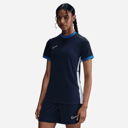 maillot nike academy 25 bleu marine pour femme fz9756 410