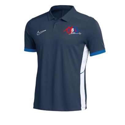 Polo Nike ESL Athlétisme - Section Bron Bleu Marine pour enfant