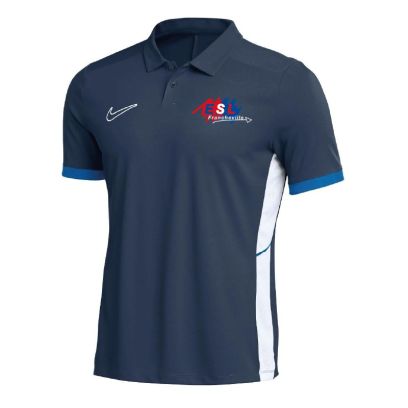 Polo Nike ESL Athlétisme - Section Francheville Bleu Marine pour enfant