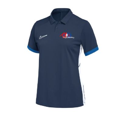 Polo Nike ESL Athlétisme - Section Pierre-Bénite Bleu Marine pour femme
