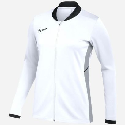 veste de survetement nike academy 25 blanc femme fz9826 100