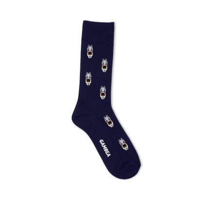 Chaussettes Gambea Chamartín Bleu Marine