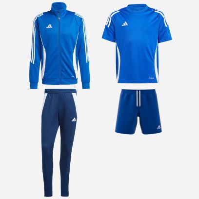 Pack adidas Tiro 24 (4 pièces) | Veste de survêtement + Pantalon de survêtement + Maillot + Short |
