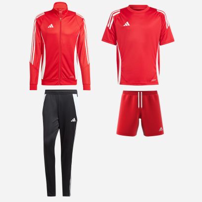 Conjunto de produtos adidas Tiro 24 para Homem. Fato de treino + Jersey + Calções (4 itens)