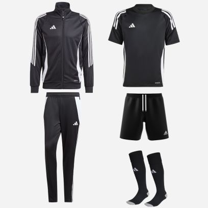 Conjunto de produtos adidas Tiro 24 para Homem. Fato de treino + Jersey + Calções + Meias (5 itens)