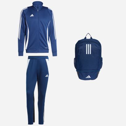 Pack adidas Tiro 24 (3 pièces) | Veste de survêtement + Pantalon de survêtement + Sac à dos |