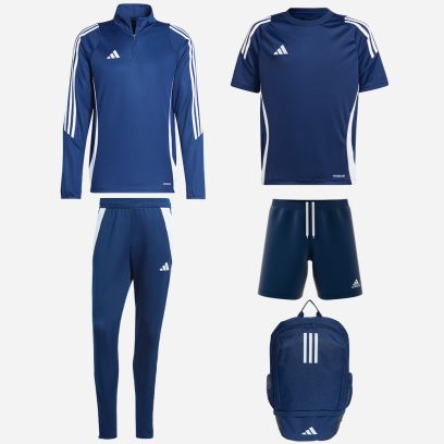 Conjunto de produtos adidas Tiro 24 para Homem. Fato de treino + Jersey + Calções + Saco (5 itens)