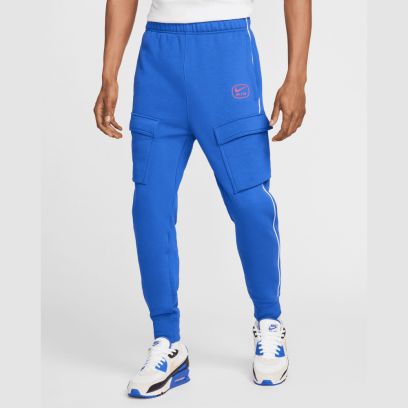 pantalon cargo nike sportswear air bleu royal homme hm0180 480