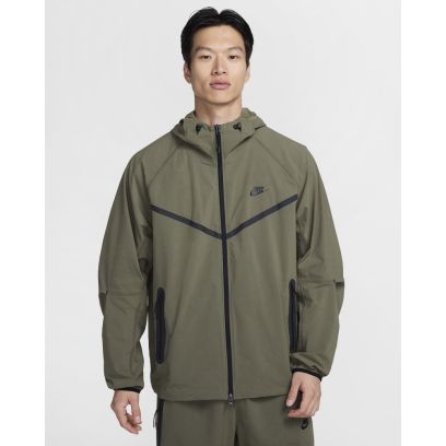 veste nike sportswear tech fleece vert pour homme hm7151 223