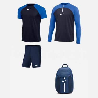 Product set Nike Academy Pro for Men. Shirt + Shorts + Tracksuit top + Bag (4 items)
