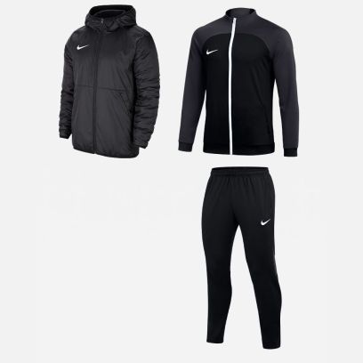 Ensemble Nike homme Pack 3 pièces Veste de survetement Academy Pro Pantalon de survetement Academy Pro Veste doublée Team Fall DH9234 DH9240 CW6157