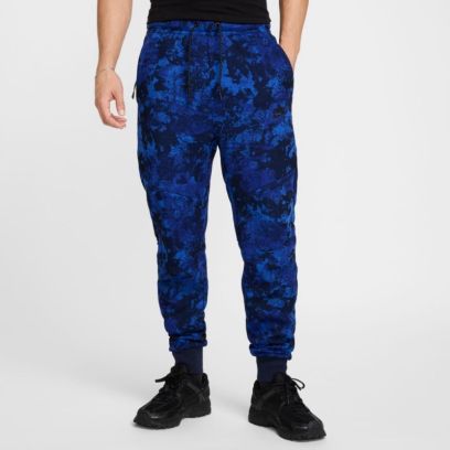 bas jogging nike sportswear tech fleece bleu homme hv5053 480