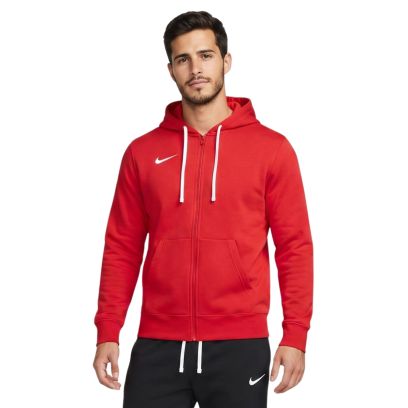 Sweat zippé à capuche Nike Park 26 Rouge pour Homme