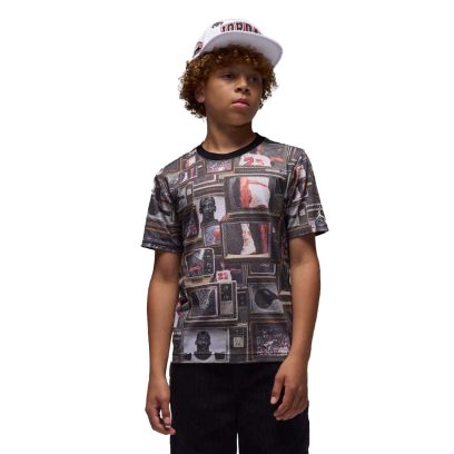 T-shirt Jordan Flight Noir pour Enfant