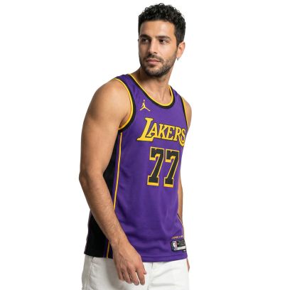 Maillot de basket Jordan Los Angeles Lakers Violet
