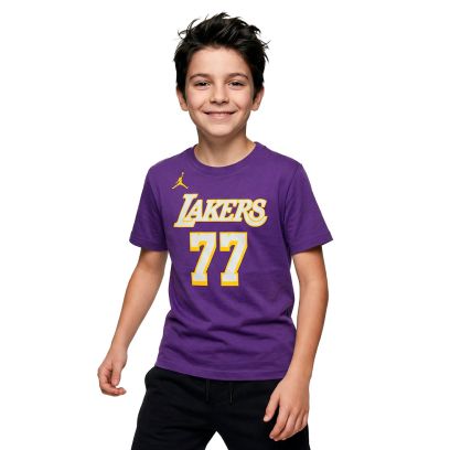 T-shirt Jordan Los Angeles Lakers Violet pour Enfant
